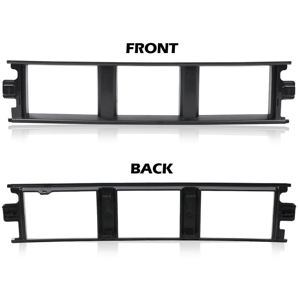 G-PLUS Front Bumper Center Cover Without Metal Clips Compatible With Ford F150 2018-2020 JL3Z17B968BB