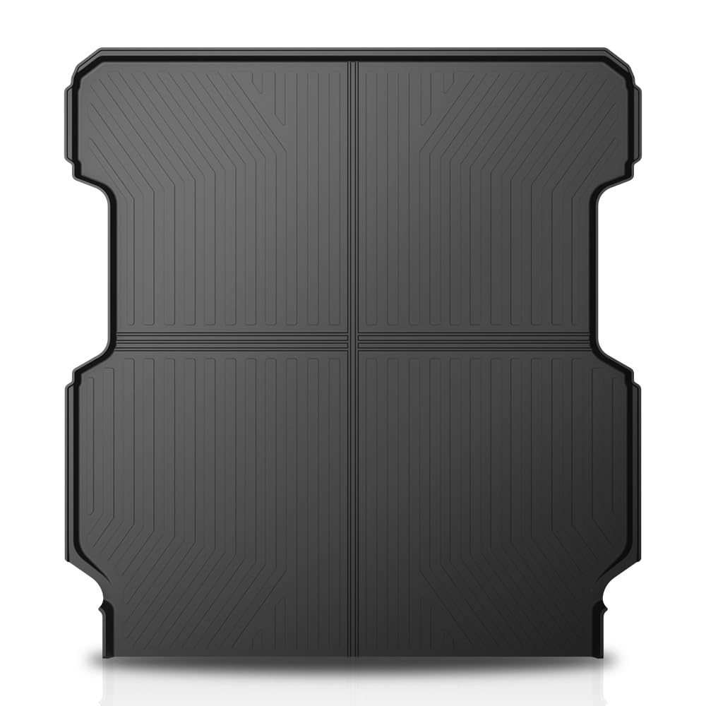 TPE Trunk Bed Mat Cargo Liner, Compatible with Honda Ridgeline 2017-2024 with 5.3FT Bed, Vehicle Interior Accessories, All Weather Full Cover Protection