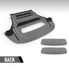 G-PLUS Canvas Convertible Soft Top w/Plastic Window Compatible with Ford Mustang 2005-2014 Black
