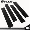G-PLUS Exterior Pillar Moulding Trim Cladding Under Fuel Door Trim Left Driver Side Compatible with Ford Transit (Gas Engine Only) 150 250 350 2015-2019 BK3Z6129077AA, BK3Z6129077AB