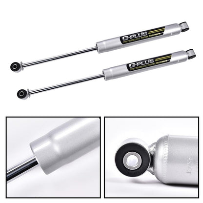 G-PLUS 0-3.5" N3 Rear Shocks Struts Lift Assemblies Kit Compatible With Ford F150 2WD 4WD 2009-2020 (0-3.5" Lift) Silver