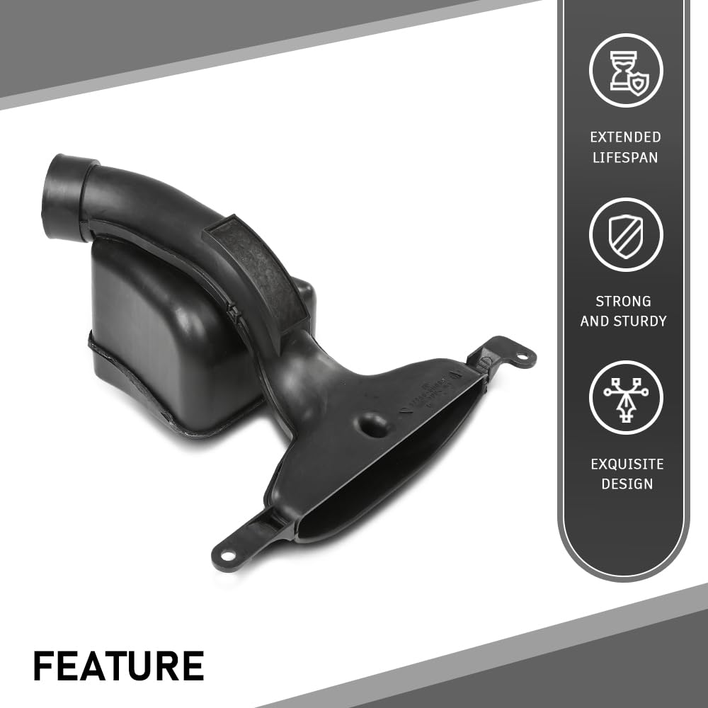 G-PLUS Air Cleaner Box Inlet Duct Intake, Compatible with Toyota Camry 2.4L 2007-2009/ Camry Hybrid 2.4L 2010-2011, 17750-0H060, 17750-28020