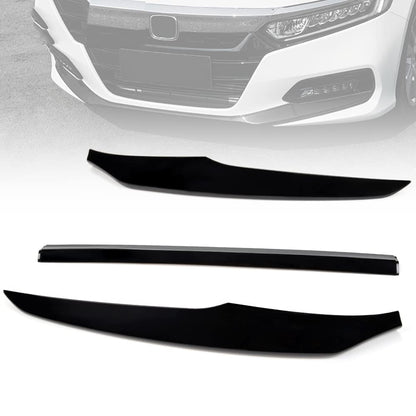 G-PLUS ABS Front Bumper Front Cover Lip Trim Compatible With Honda Accord 2018 2019 2020