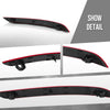 G-PLUS Bumper Reflector Rear Left Compatible with Volvo XC60 2018-2024 31656677 Red