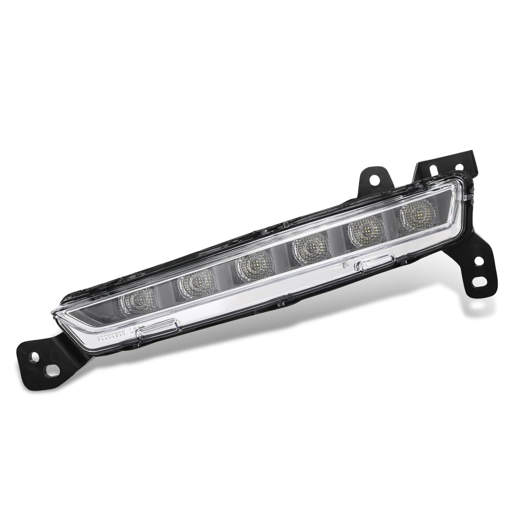 G-PLUS LED Fog Light Driver Daytime Parking Lamp Left Driver Side Compatible with Lincoln MKZ 2017-2020 FO2520195, HP5Z13200B Black