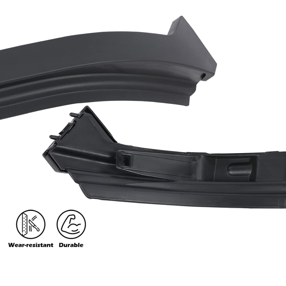 G-PLUS Front Bumper Headlight Filler Molding Trim Compatible with 2010-2018 Ram 2500 3500 Driver and Passenger Side 55372919AD