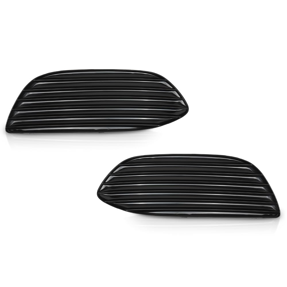 G-PLUS Fog Light Cover Grille Hole Left+Right Compatible with Benz W205 C300 C350e C400 2015-2017,Fit Benz W205 C43 C450 C63 AMG 2016-2017 2058851523