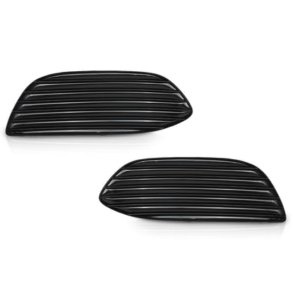 G-PLUS Fog Light Cover Grille Hole Left+Right Compatible with Benz W205 C300 C350e C400 2015-2017,Fit Benz W205 C43 C450 C63 AMG 2016-2017 2058851523