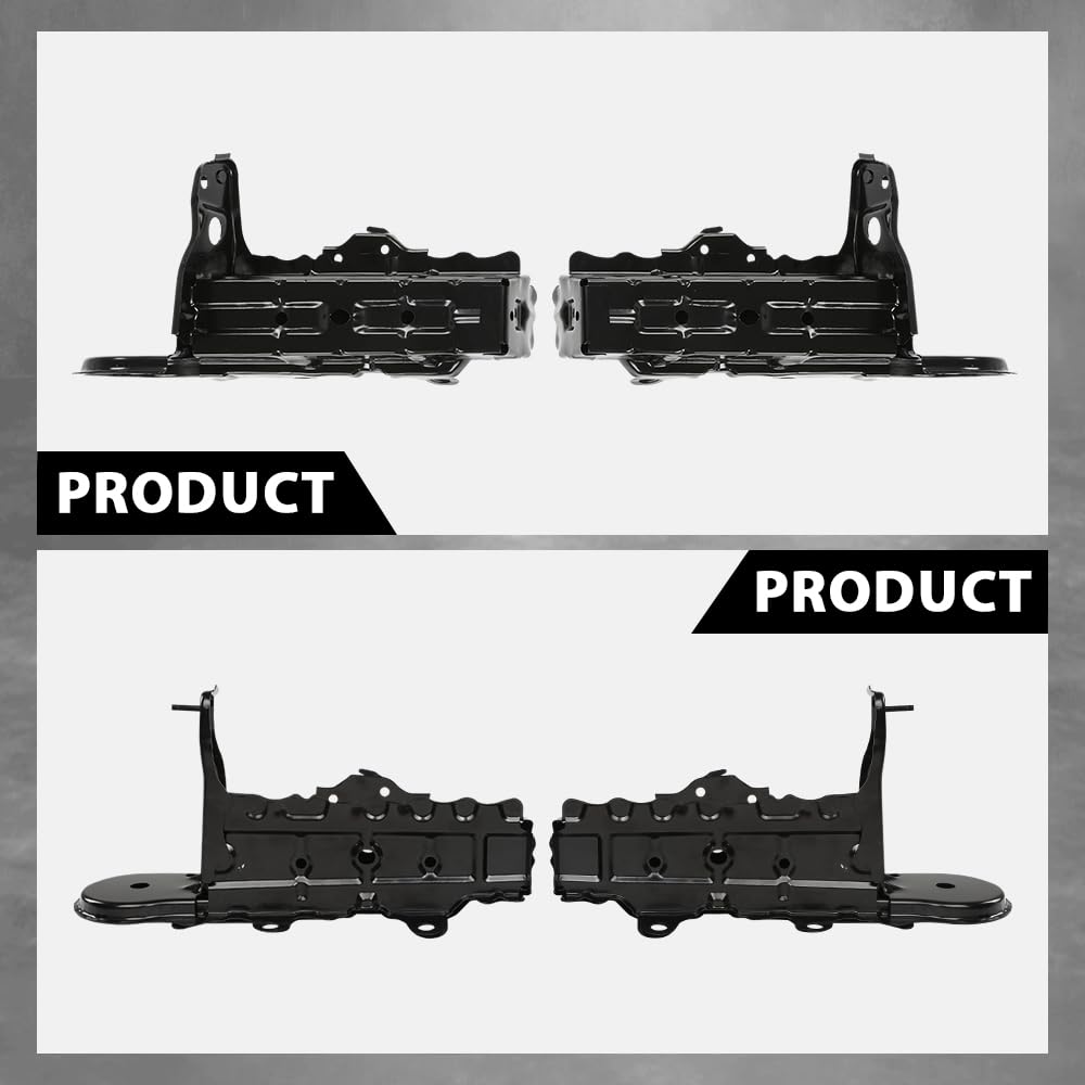 G-PLUS Front Left and Right Bumper Support Bracket Set Compatible with Toyota Camry 2018-2021 52103-33010