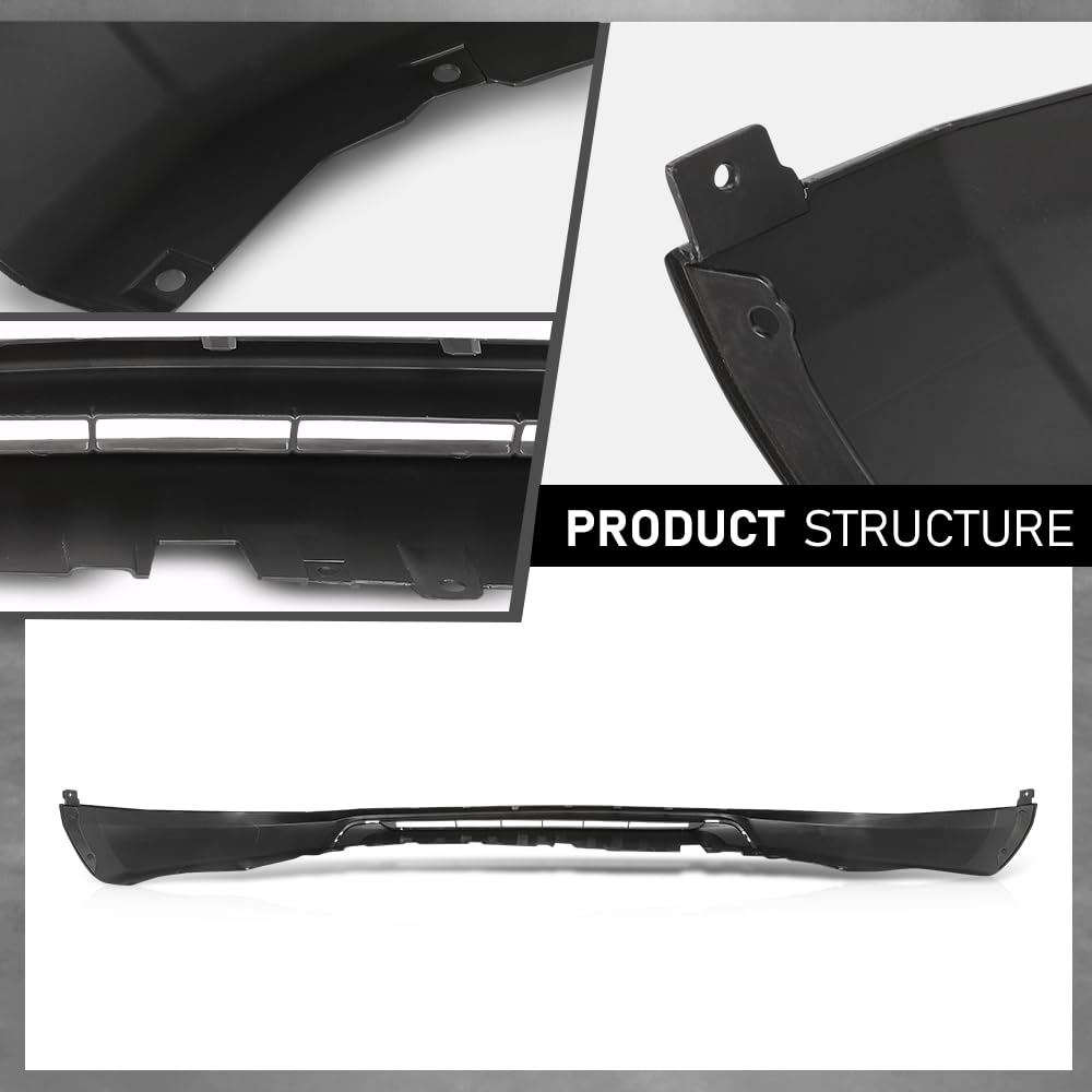 G-PLUS Front Air Dam Deflector Lower Valance Apron, Compatible with Lincoln MKX (submodel: Black Label, Premiere, Reserve, Select) 2016-2018, FA1Z17D957AC, FO1015120