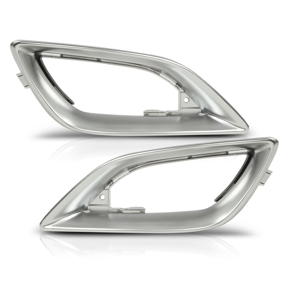 G-PLUS Fog Light Trim Driver and Passenger Side Compatible with Benz R320 R350 R500 R550 4Matic Base 2006-2010 MB1039169 MB1038169 2518852023 2518851923