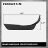 G-PLUS Front Bumper Air Deflector Spoiler Compatible with Discovery LR4 2014-2016 LR051328, LR051327