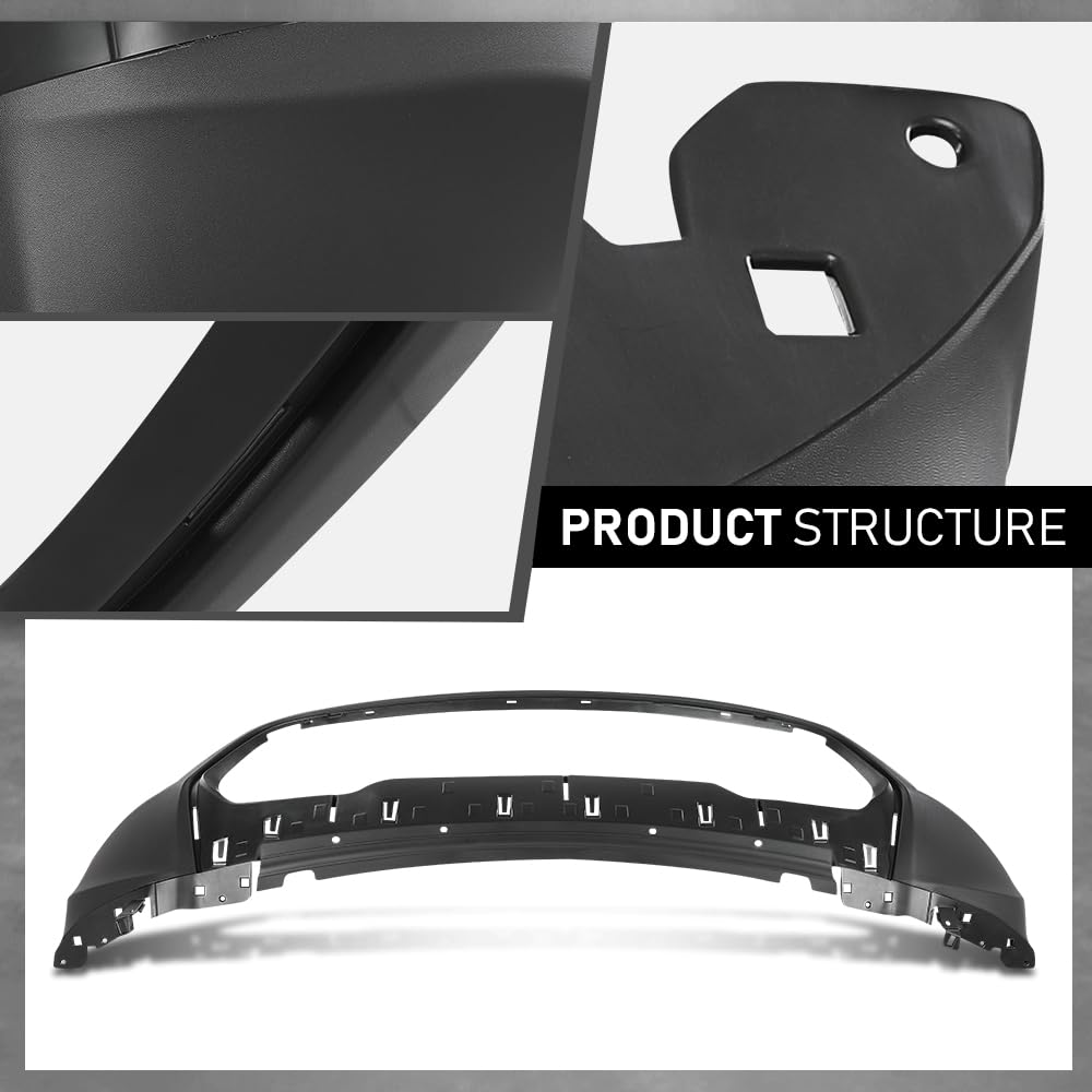 G-PLUS Front Lower Bumper Cover, Compatible with Jeep Grand Cherokee 2014-2022, 68262001AA