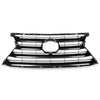 G-PLUS Front Upper Bumper Grille Shell Insert Compatible with NX200t NX300h 2015 2016 2017 LX1200172 5311178010 Silver