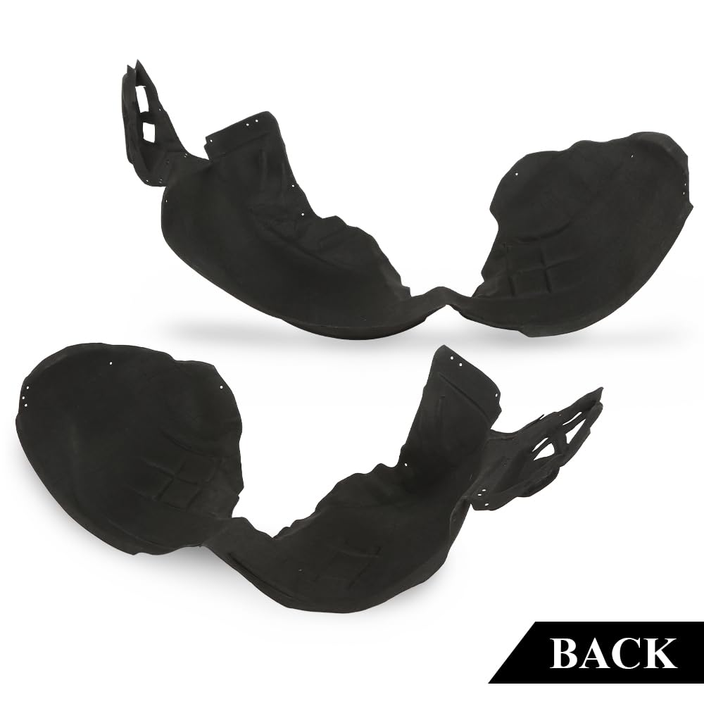 G-PLUS Front Fender Liner Driver and Passenger Side Compatible with Chevy Malibu (submodel: L, LS, LT, Premier) 2016-2018 84062808 84062807 GM1249279 GM1248279