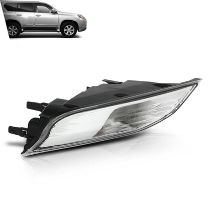 G-PLUS Turn Signal Light Lamp Passenger Right Side Compatible with LX GX460 Sport Utility 4-Door 2014-2019 8151160591-PFM, 8151060591 Black