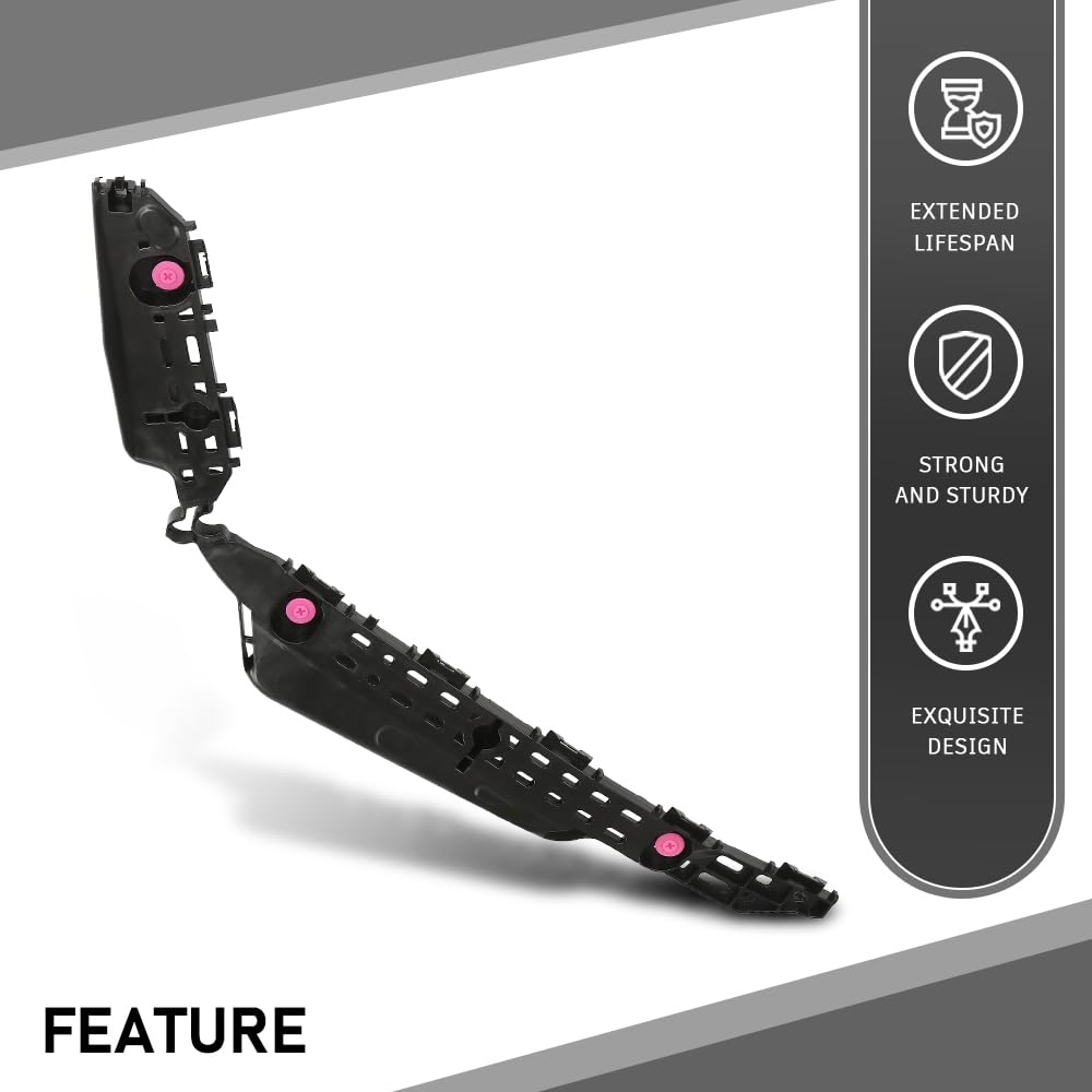G-PLUS Bumper Bracket Rear Passenger Side Compatible with Toyota Highlander 2020 2021 2022 2023 521550E100