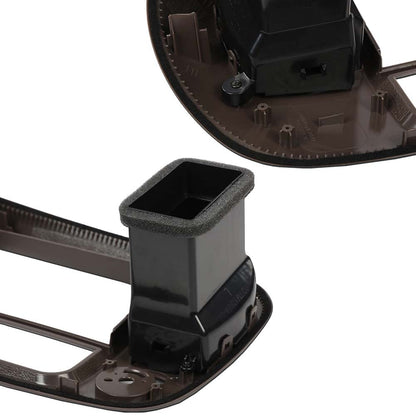 G-PLUS 1Set Center Dash Radio Surround Bezel Trim Panel Compatible with 2000-2003 Ford F150/2000-2002 Ford Expedition Brown Dashboard Cover
