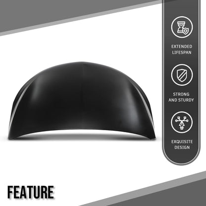 G-PLUS Front Hood Panel Compatible with Buick Encore 2017-2022 Not Fit Buick Encore GX GM1230454, 42553686 Black