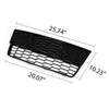 G-PLUS Front Bumper Lower Grill 3pcs Compatible with Ford Focus S/SE 2012-2014 Honeycomb Mesh Front Bumper Grille