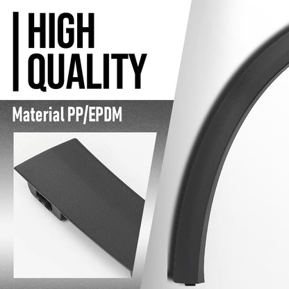 G-PLUS Fender Trim Molding Front Right Compatible with Benz GLC300 4Matic 2016-2020 / GLC300 Base 2016-2022 / GLC43 AMG 4Matic 2017-2022 2538850622, MB1291101 Black