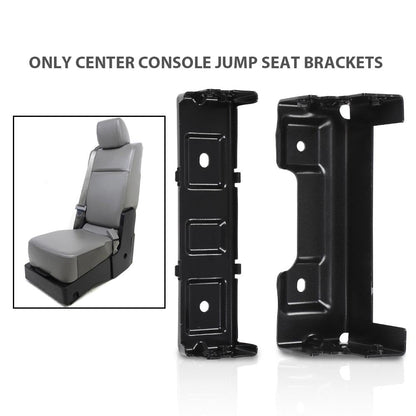 G-PLUS Center Console Jump Seat Brackets Compatible with Ford F150 Trucks 2015-2020/Ford F250 F350 Trucks 2017-2020