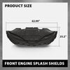 G-PLUS Front Engine Splash Shield, Compatible with Ford Mustang EcoBoost/GT/ V6 2015-2017, FR3Z17626B, FO1228144