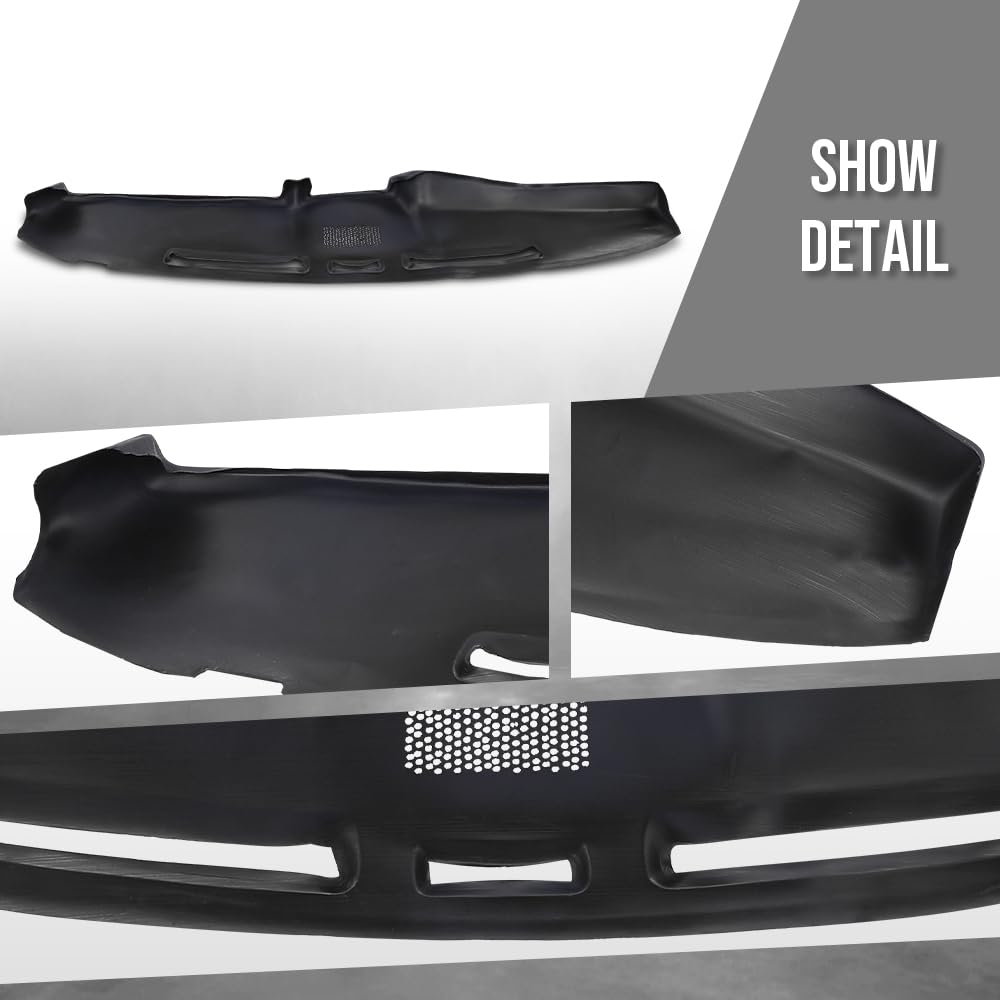 G-PLUS Dash Cover Dashboard Panel Compatible with Ford F100 F150 F250 F350 Bronco 1980 1981 1982 1983 1984 1985 1986 Dark Blue