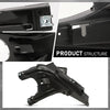 G-PLUS Front Lower Headlight Bumper Bracket Right Passenger Side Compatible with BMW X5 2007-2013/Fit BMW X6 2008-2014 51657157984 BM1245101