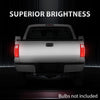 G-PLUS Rear Brake Lamps Assembly Tail Light Lamp w/o Bulbs Right Passenger Compatible with Ford F250 F350 F450 F550 Super Duty 2008-2016 BC3Z13404A, FO2801208 Red Lens RH Luces Traseras Faros Traseros
