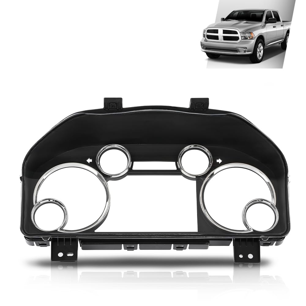 G-PLUS Dashboard Gauge Cluster Speedometer Lens Compatible with Dodge Ram 1500 2500 2013-2018 68205928AA