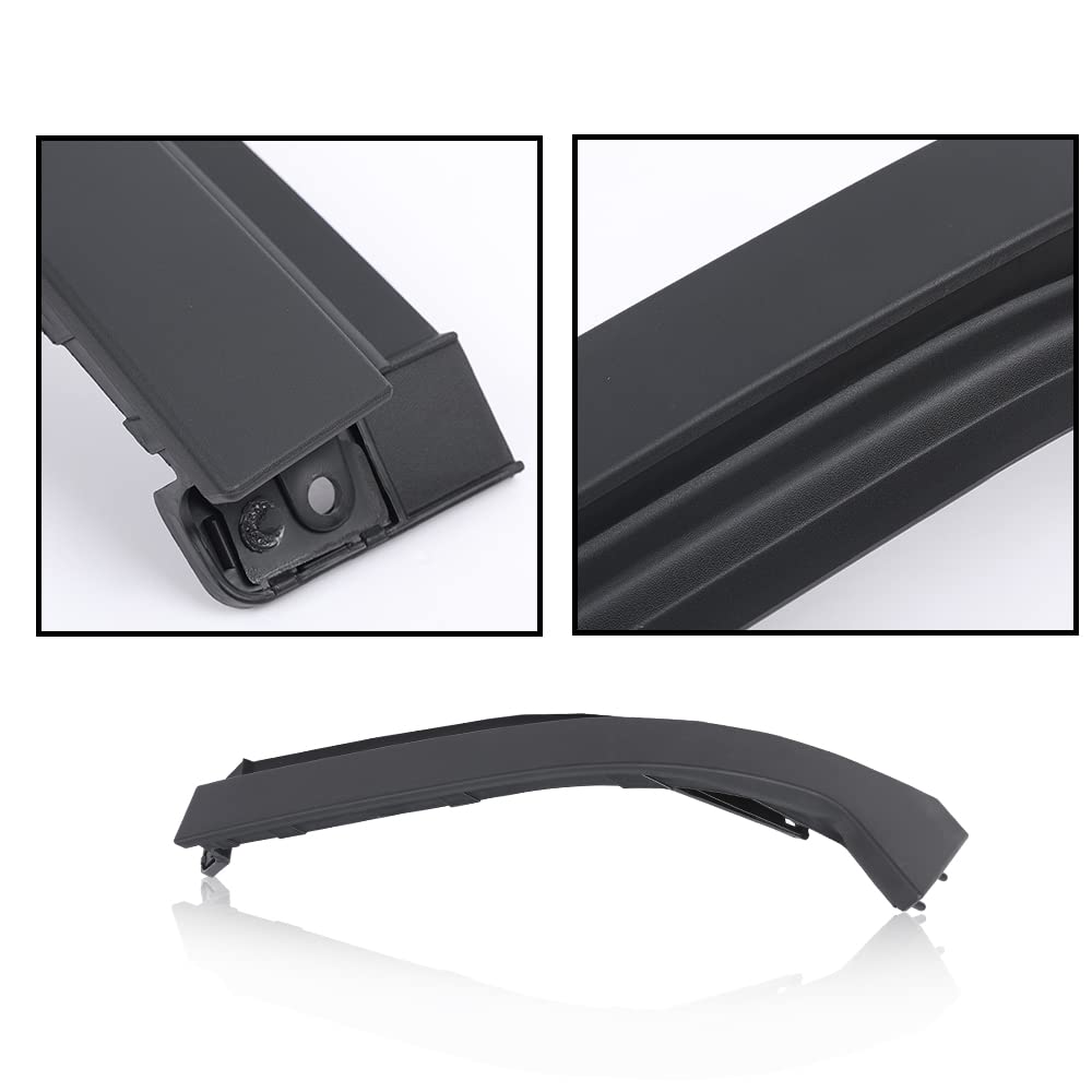 G-PLUS Front Left Side Bumper Trim Headlight Compatible with 2010-2018 RAM 2500 3500 55372919AD Black