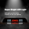 G-PLUS LED 3rd Third Brake Light Compatible with Toyota Tundra 2007-2018 Third High Mount Brake Tail Light Rear Brake Stop Tail Light Replace For# 81570-0C050(White Lens Black Base)
