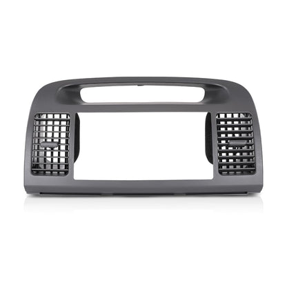 G-PLUS Center Dash Bezel Trim Compatible with Toyota Camry 2002 2003 2004 2005 2006 Radio Bezel AC Air Vents Dashboard Cover, Gray