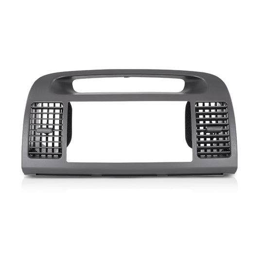 G-PLUS Center Dash Bezel Trim Compatible with Toyota Camry 2002 2003 2004 2005 2006 Radio Bezel AC Air Vents Dashboard Cover, Gray