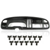 G-PLUS Dash Board Bezel Cover Compatible with Dodge Ram 1500 1998-2001/ Ram 2500 3500 1998-2002 Instrument Panel w/Vents