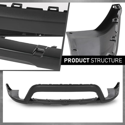 G-PLUS Front Lower Bumper Cover, Compatible with Dodge Journey 2011-2019, CH1015120, 68088688AA, 68088688AB