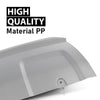 G-PLUS Front Bumper Tow Hook Eye Cover Lower Valance Panel Compatible with Range Rover Evoque 2012-2015 Silver