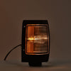 G-PLUS Parking Corner Side Marker Signal Light Lamp Pair Set Compatible with 1990-1997 D21 Pickup Black B611001G02, B611501G02 NI2551104, NI2550104