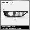 G-PLUS Right Front Bumper Right Fog Light Grille Lamp Cover Compatible with Audi Q7 Sportback 2010-2015 4L0 807 676 C, 4L0807676C
