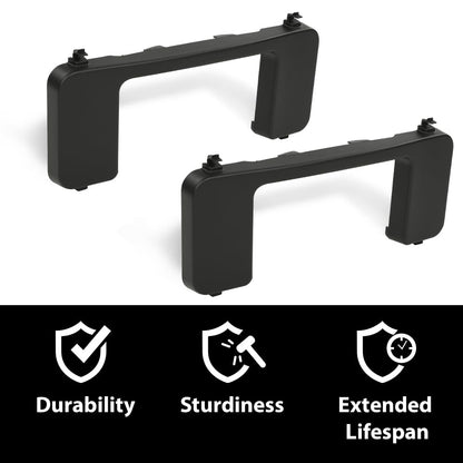 G-PLUS Front Bumper Tow Hook Bolt Cover Cap Left and Right Side Compatible with Ford F250 F350 Super Duty 2017-2022 HC3B 17F751-AC HC3B 17F751-AD HC3Z17A900D HC3Z17A900B