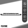 G-PLUS Front Bumper Lower Center Grille Compatible with Audi A4 2016 2017 2018 2019 with S-line Package, Fit Audi S4 2016 2017 2018 2019 8W0807683A, 8W0807683A9B9 Black
