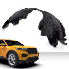G-PLUS Front Right Inner Fender Liner Compatible with Ford Explorer Police Interceptor Utility 2020-2022 Front View