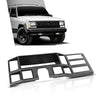 G-PLUS Dash Bezel Radio Surround Trim Compatible with Jeep Cherokee XJ 1984-1996 with Hole Silver