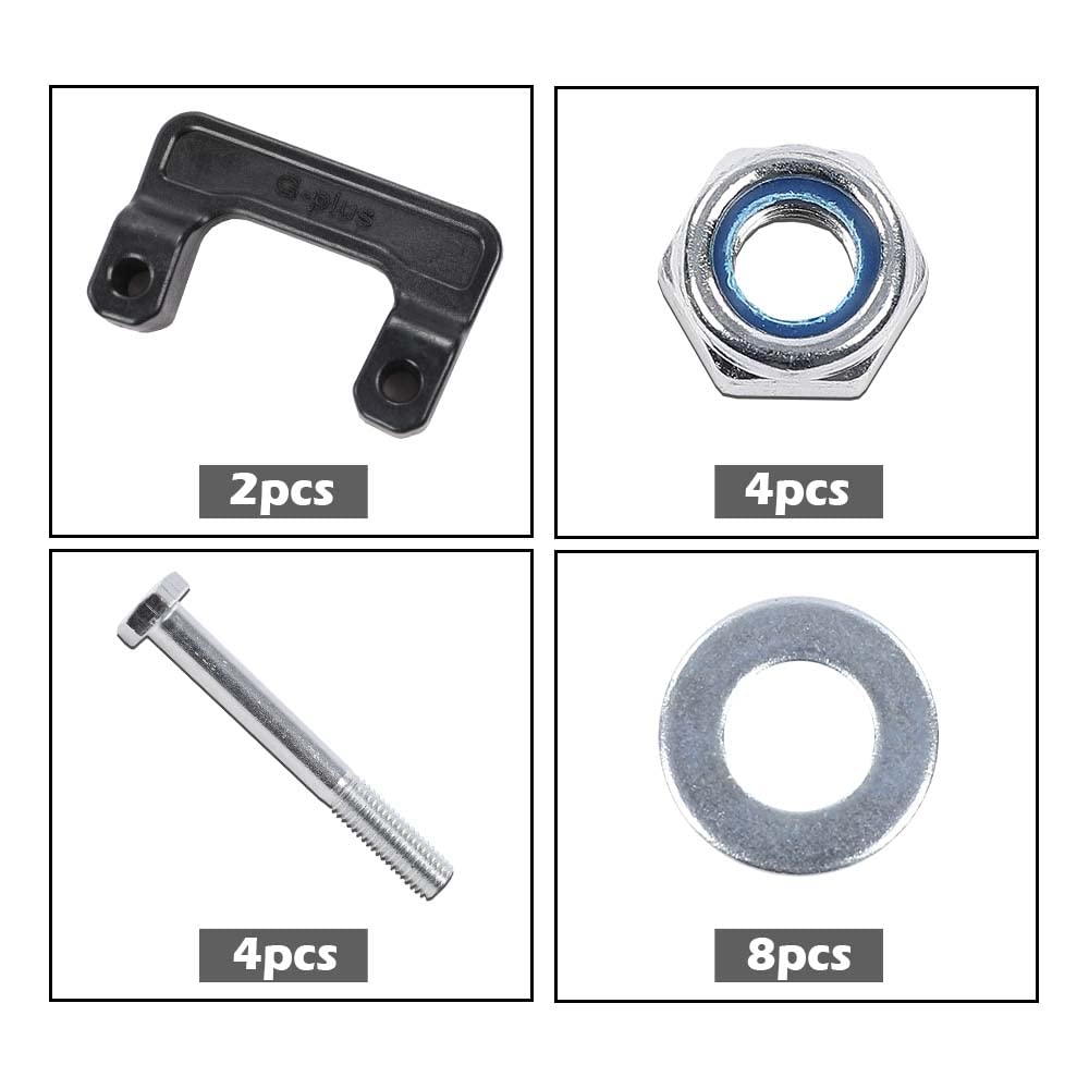 G-PLUS 2.5" Leveling Lift Kit Compatible with Chevy Silverado 1500/GMC Sierra 1500 2WD&4WD 2007-2018
