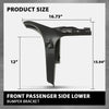 G-PLUS Front Lower Headlight Bumper Bracket Right Passenger Side Compatible with BMW X5 2007-2013/Fit BMW X6 2008-2014 51657157984 BM1245101