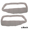 G-PLUS Microfiber Leather Door Panel Insert Card Covers Kit 2 pcs Black Compatible with Ford Mustang 2005 2006 2007 2008 2009