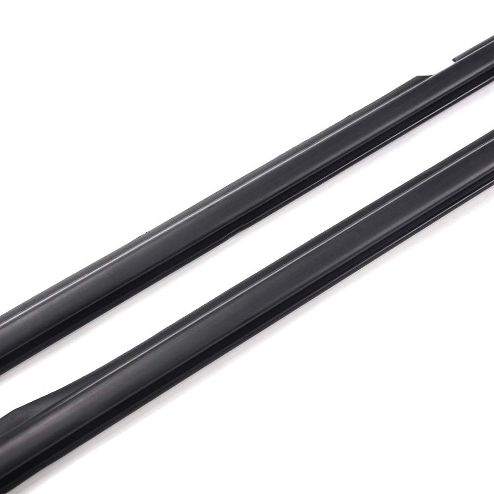 G-PLUS Weatherstrip Outer Door Window Trim Seal Belt Compatible with Toyota Corolla CE/LE/S/XLE/XRS/Base Sedan 4-Door 2009-2012 Window Moulding Trim 4 PCS