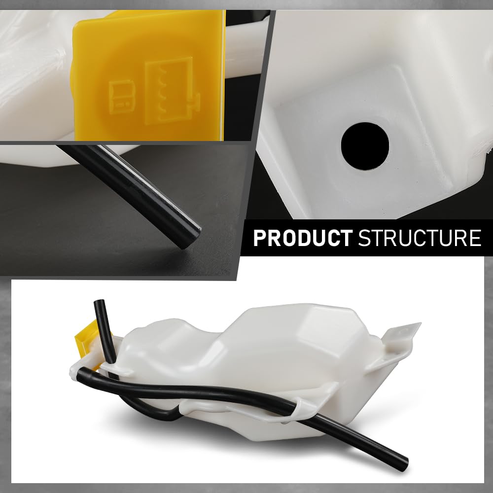 G-PLUS Coolant Reservoir Expansion Tank Compatible with Dodge Durango 2011-2024,Fit Jeep Grand Cherokee 2011-2021/WK 2022 5165708AA-PFM, CH3014133