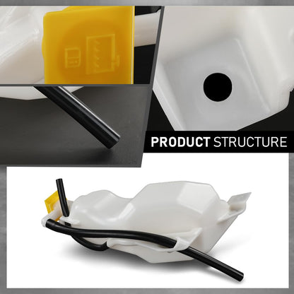 G-PLUS Coolant Reservoir Expansion Tank Compatible with Dodge Durango 2011-2024,Fit Jeep Grand Cherokee 2011-2021/WK 2022 5165708AA-PFM, CH3014133